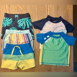 Boys Bathing Suit Bundle - 12 month